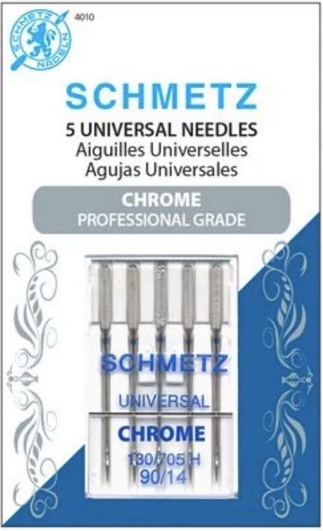 Schmetz Chrome Universal Needles Size 90:14