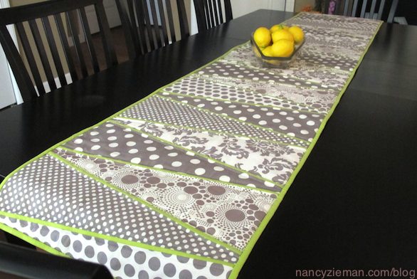 Nancy Zieman's How to make a table runner with a dresden plate ruler