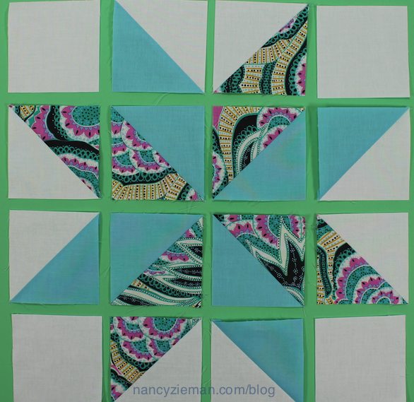How to Make 1/2-square triangles by Nancy Zieman