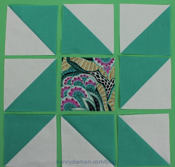 How to Make 1/2-square triangles by Nancy Zieman
