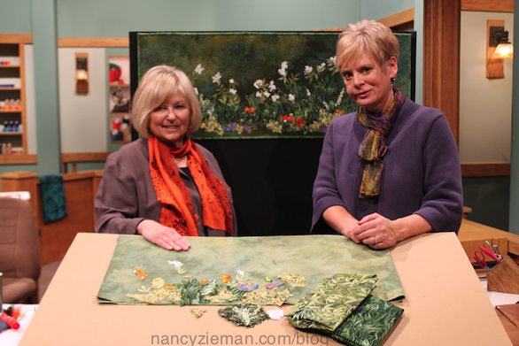Beginning landscape Quilting Natalie Sewell and Nancy Zieman