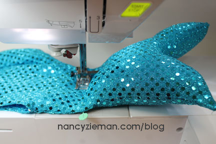 How to Sew a Mermaid Tail by Nancy Zieman of TV's Sewing With Nancy