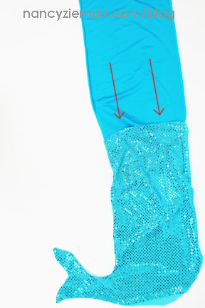 How to Make a Mermaid Tail by Nancy Zieman of TV's Sewing With Nancy