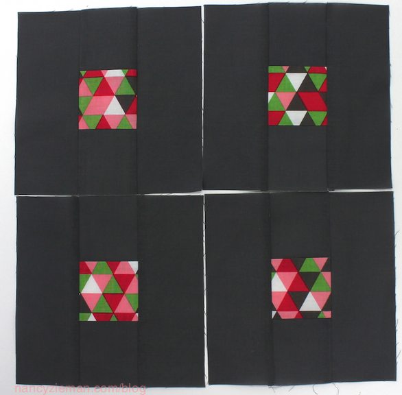 How to make a square within a square quilt block, Nancy Zieman