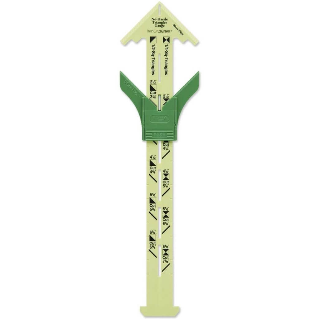 Clover's No-Hassle Triangles Gauge Available at Nancy Zieman Productions at ShopNZP.com