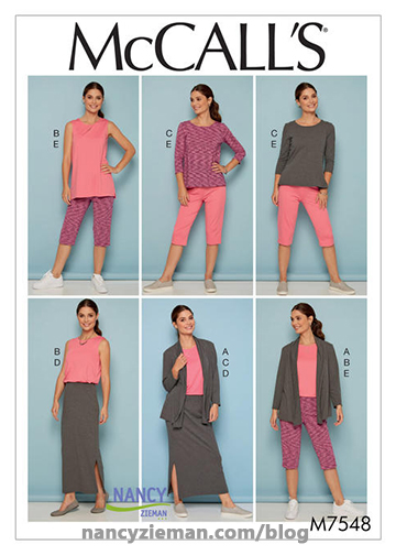 Nancy Zieman The Blog - Sew a 5-Piece Knit Wardrobe for Spring