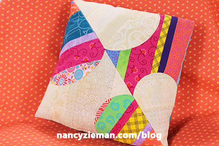 How to Sew a Pillow from an Orphan Quilt Block by Nancy Zieman