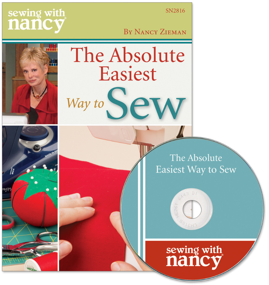 The Absolute Easiest Way to Sew DVD by Nancy Zieman