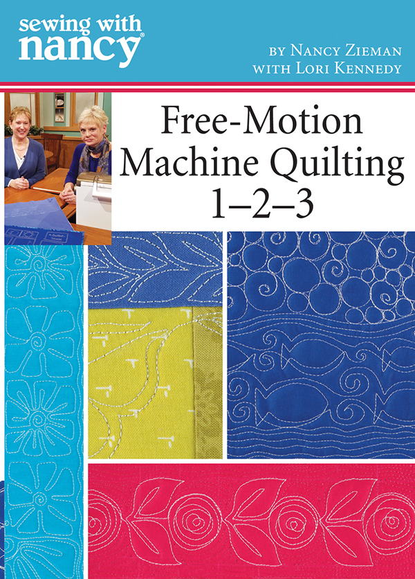 Domestic Machine Quilting: Simple Free-Motion Designs - Cosy Blog