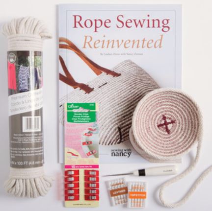 How to Sew a Rope Basket - Deerwood + Jones