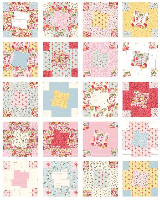 nancy-zieman-the-blog-farmhouse-florals-pattern-spinning-4-patch