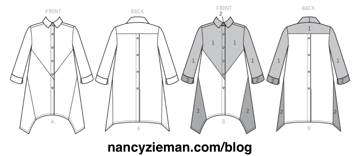 McCall Women's and Girls' Shirt Pattern 7751 available from Nancy Zieman Productions on ShopNPZ.com