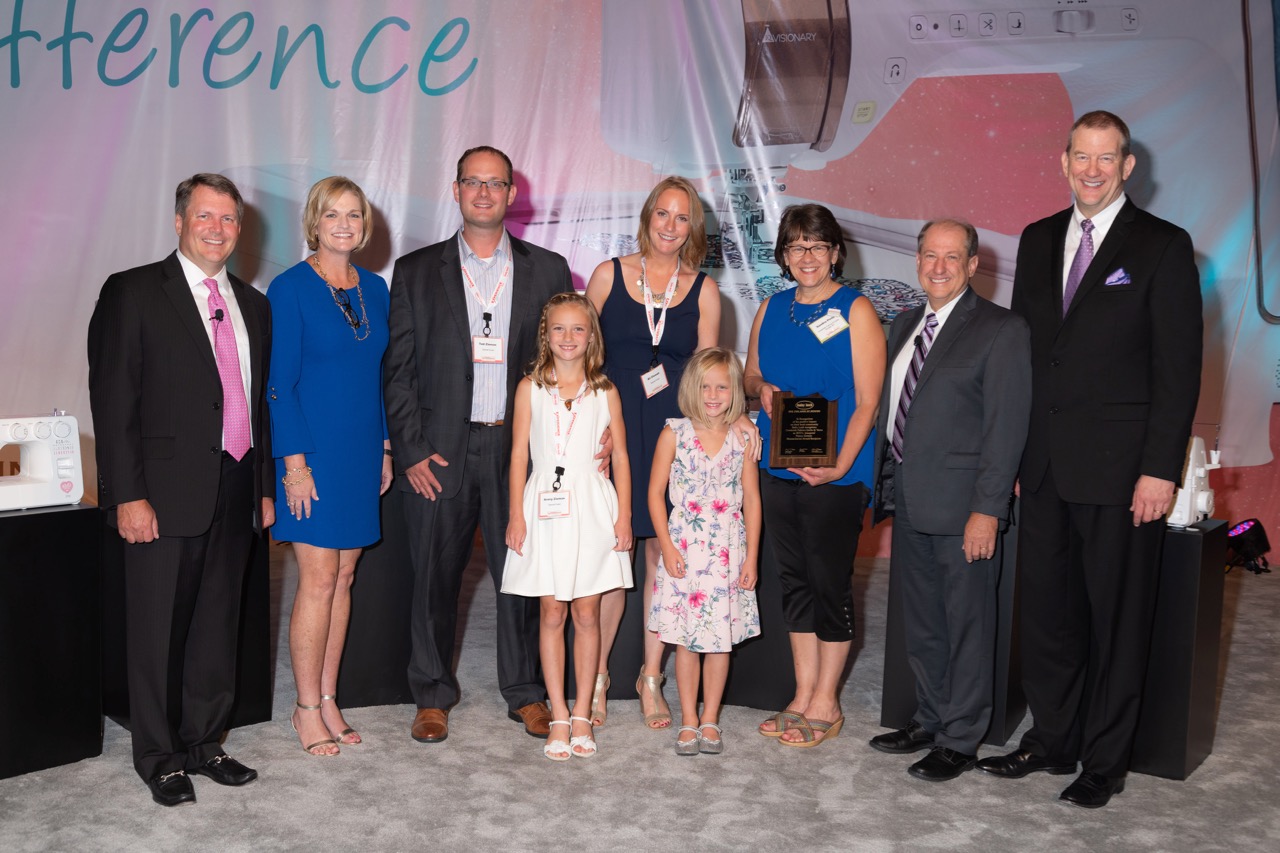 Baby Lock Sewing Machine Company Presents the Nancy Zieman Humanitarian Award