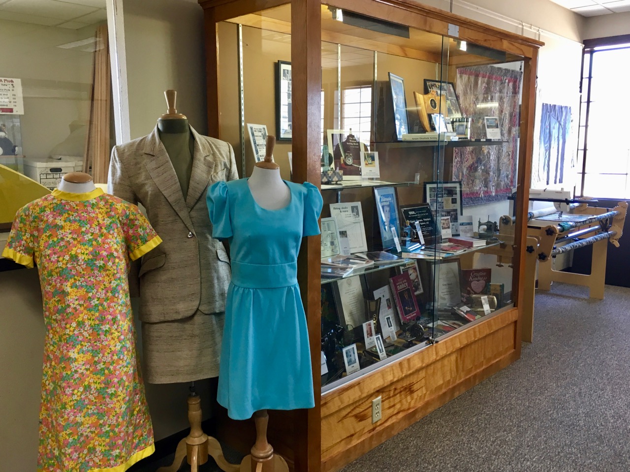 Celebrating Nancy Zieman Exhibit on display May 1 through September 30, 2019 in the Gallery of the Winneconne, WI Municipal Center