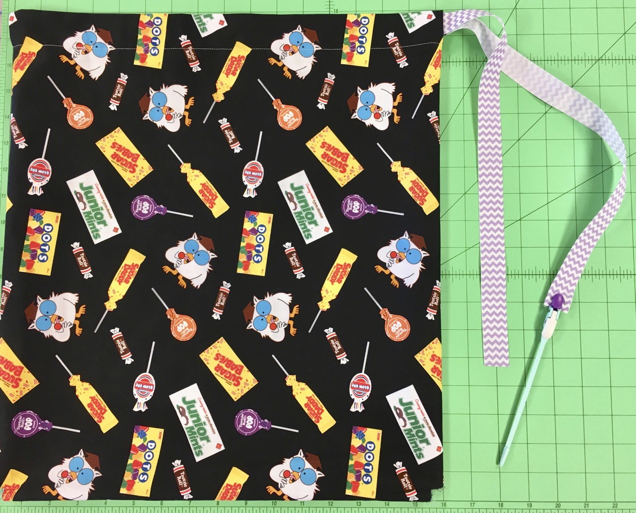 Nancy Zieman Productions 2019 I Sew For Fun Sewing Challenge Cinch Sack Sewing Project