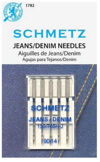 Schmetz Size 90 Jeans/Denim Needles available at Nancy Zieman Productions at ShopNZP.com
