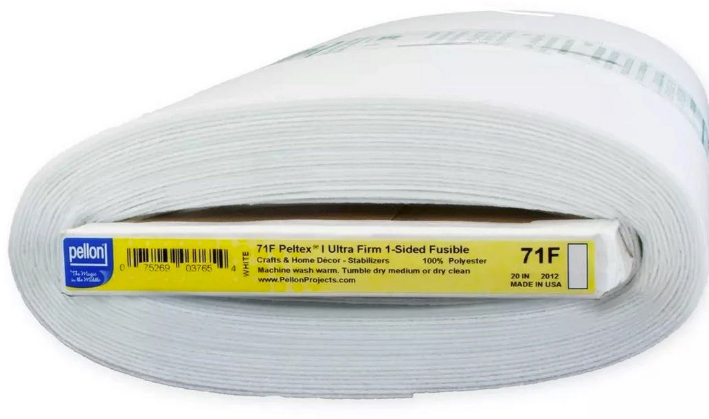 Pellon Peltex One Sided Fusible Ultra Firm Stabilizer