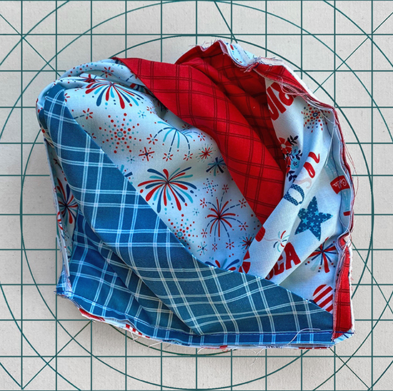 Patriotic Folded Hot Pad Sewing Tutorial at Nancy Zieman Productions Blog