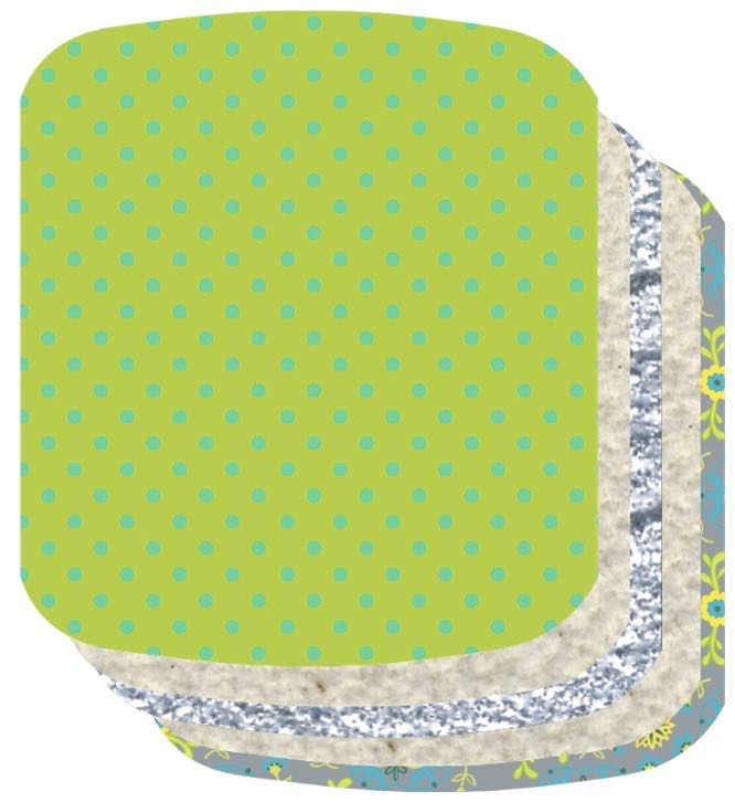 Pot Holder Plus Sewing Tutorial at the Nancy Zieman Productions Blog Featuring Wildflower Boutique Fabrics by Riley Blake Designs