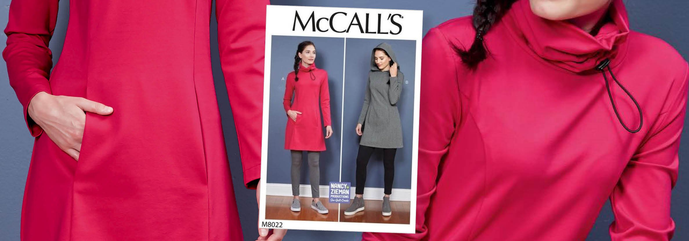 10-20-30 Minutes to Sew McCalls 8022 Tunic on Stitch it Sisters Program 114