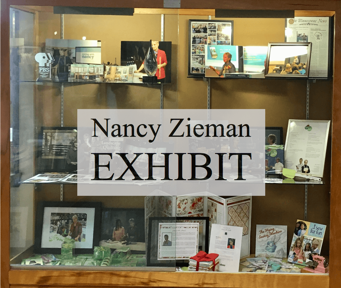 Nancy Zieman Exhibit on Display in Winneconne Wis Summer 2019