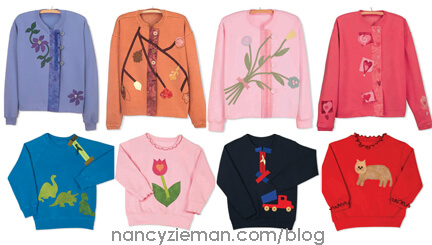 Best Sweatshirt Makeovers by Mary Mulari and Nancy Zieman | Sewing With Nancy