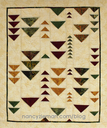 Sewing Flying Geese Borders