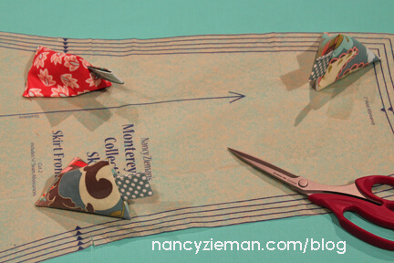 Nancy Zieman The Blog - Sew Pattern Weights from Fabric Scraps