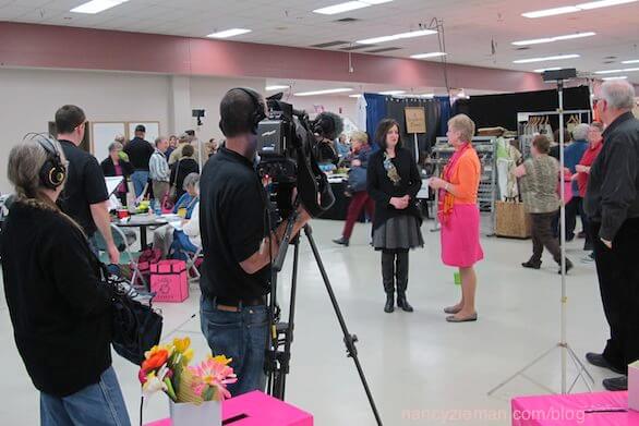 Sewing With Nancy with Host Nancy Zieman at the Sewing & Stitchery Expo in Puyallup WA