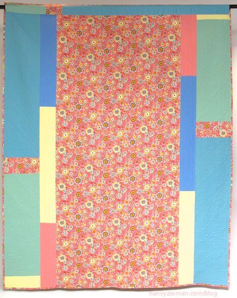 Sew creative and economical quilt backs by Nancy Zieman