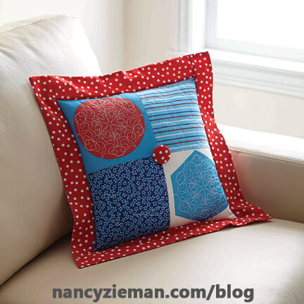 Nancy Zieman The Blog - Sew Simple Specialty Fabric Projects with  Rectangles & Squares