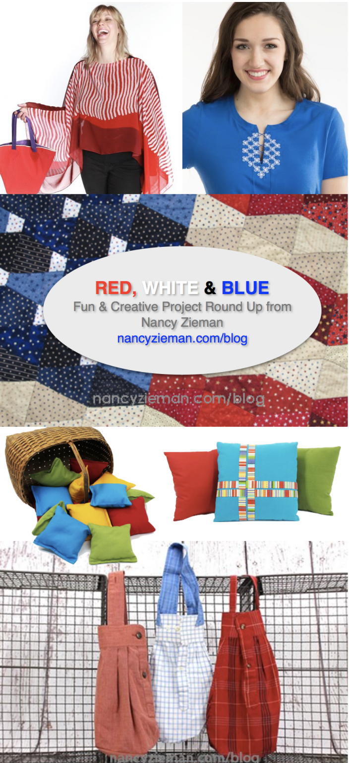 Nancy Zieman The Blog - Red, White & Blue Fun and Creative Projects