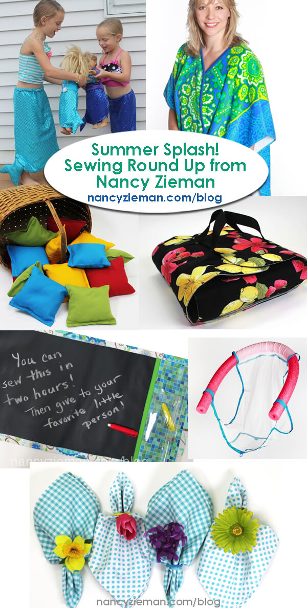 Nancy Zieman The Blog - Sew Simple Specialty Fabric Projects with