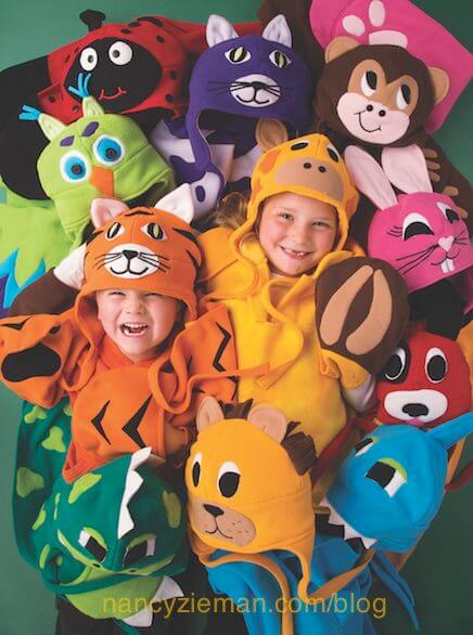 Nancy Zieman The Blog - Sew Adorable Cuddle Buddies Hats and Scarves