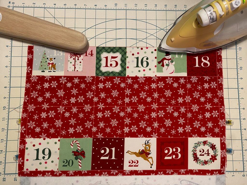 Advent Calendar Craft Fabric Panels for sale