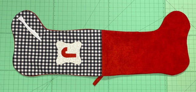NEW! 2020 Monogrammed Christmas Stocking Sewing Tutorial by Team NZP