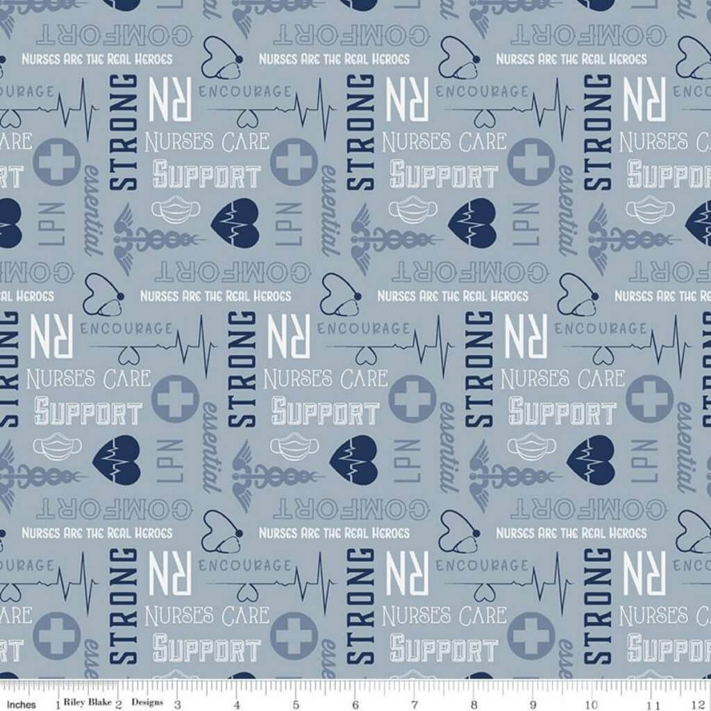 NEW! Nobody Fights Alone - First Responder Fabrics by Riley Blake Designs are now available at ShopNZP.com