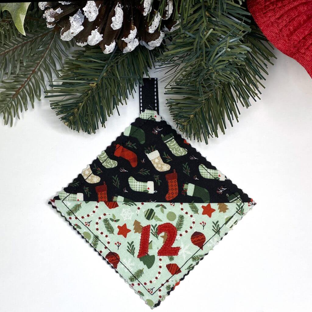 Treasure Pocket Advent Calendar Sewing Tutorial by Mary Mulari at The Nancy Zieman Productions Blog