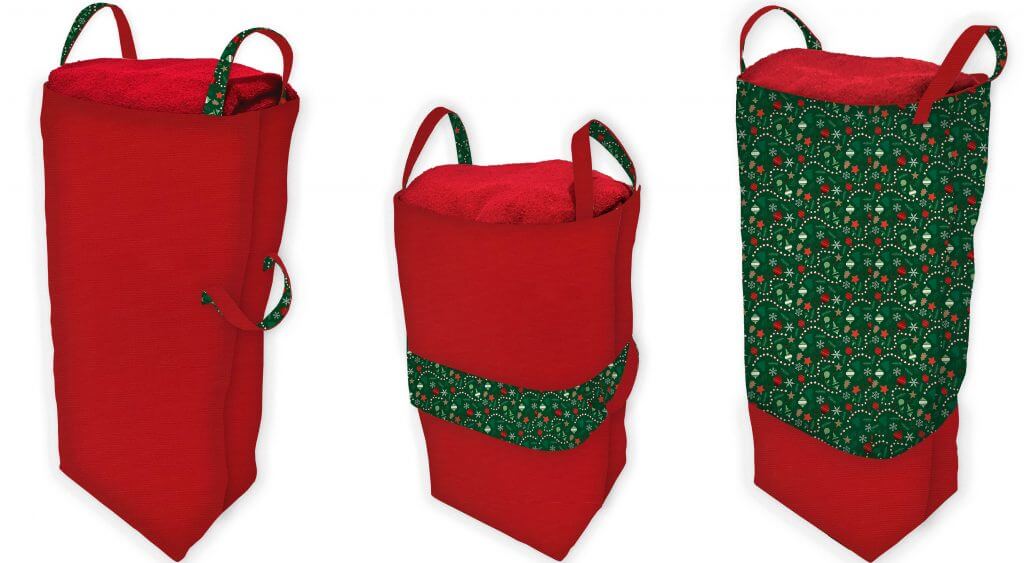 Big Bigger Santa Bag Sewing Tutorial at the Nancy Zieman Productions Blog
