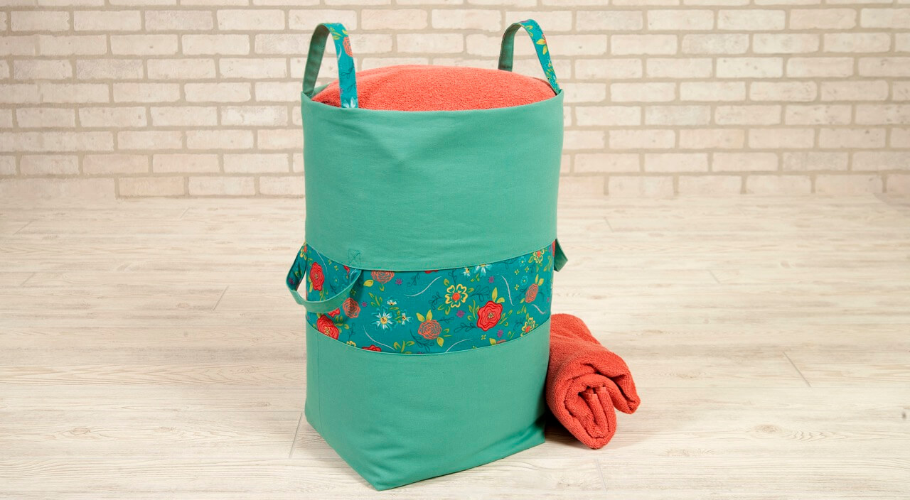 Big Bigger Laundry Bag Sewing Tutorial The Nancy Zieman Productions Blog