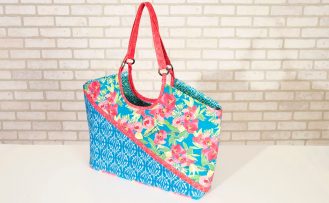 NEW! Stitch it! Sisters Colorblocked Shoulder Bag Program 207