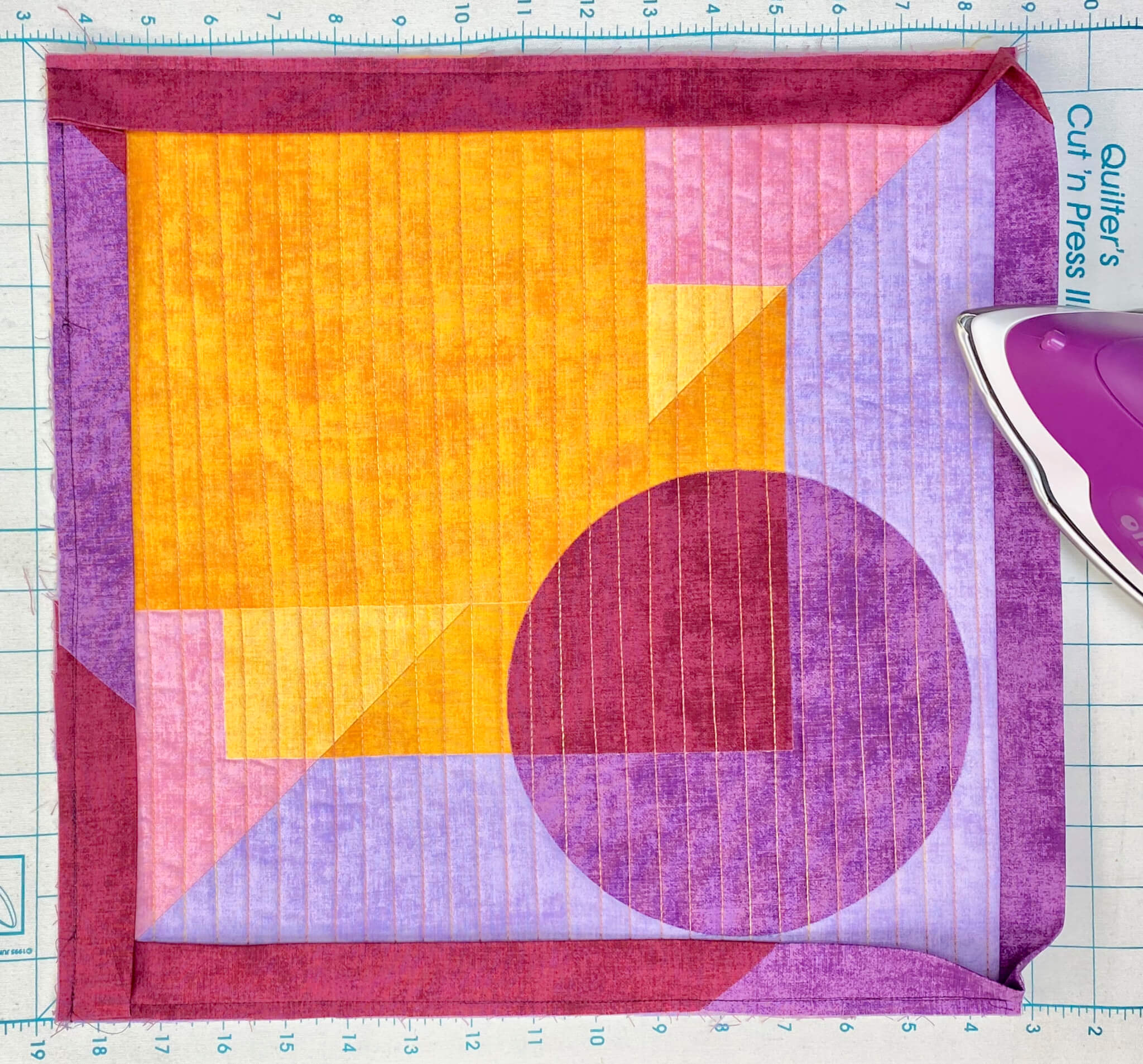 NEW! Exclusive 2021 Mod Mini Wall Hanging Project Pack by Team NZP available at Nancy Zieman Productions ShopNZP.com