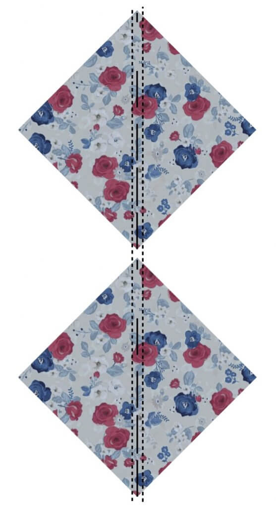 NEW! Stitch it! Sisters Patriotic Quarter-Square Triangles Table Runner available at Nancy Zieman Productions at ShopNZP.com