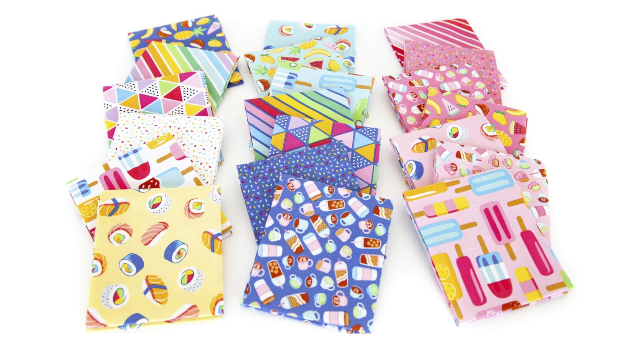 NEW! Rainbowfruit Fabrics by Riley Blake Designs now available at Nancy Zieman Productions at ShopNZP.com