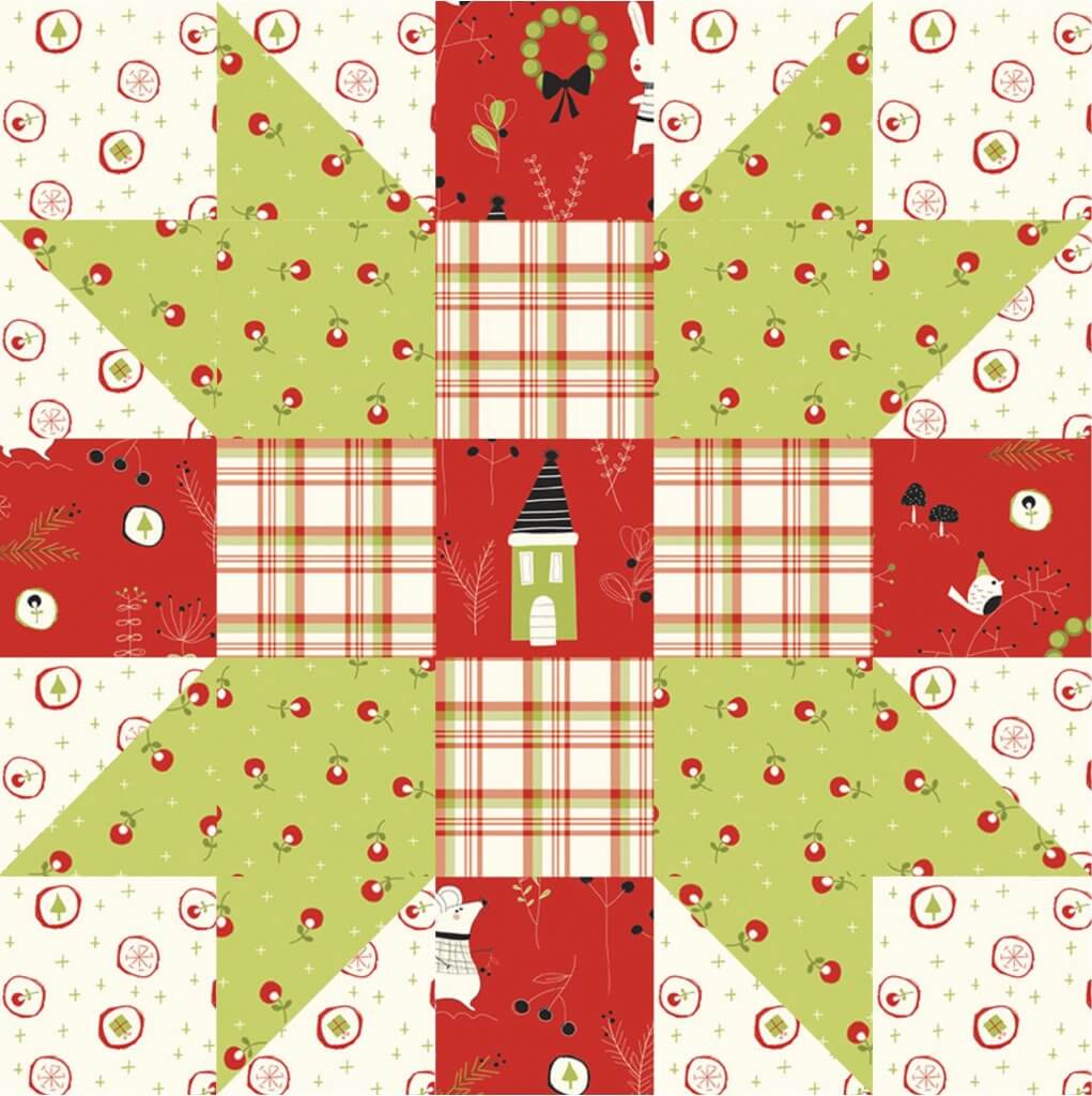 July 2021 NZP Block of the Month: Sister's Choice