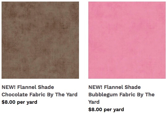 Flannel Fabric Collections Available at Nancy Zieman Productions at ShopNZP.com