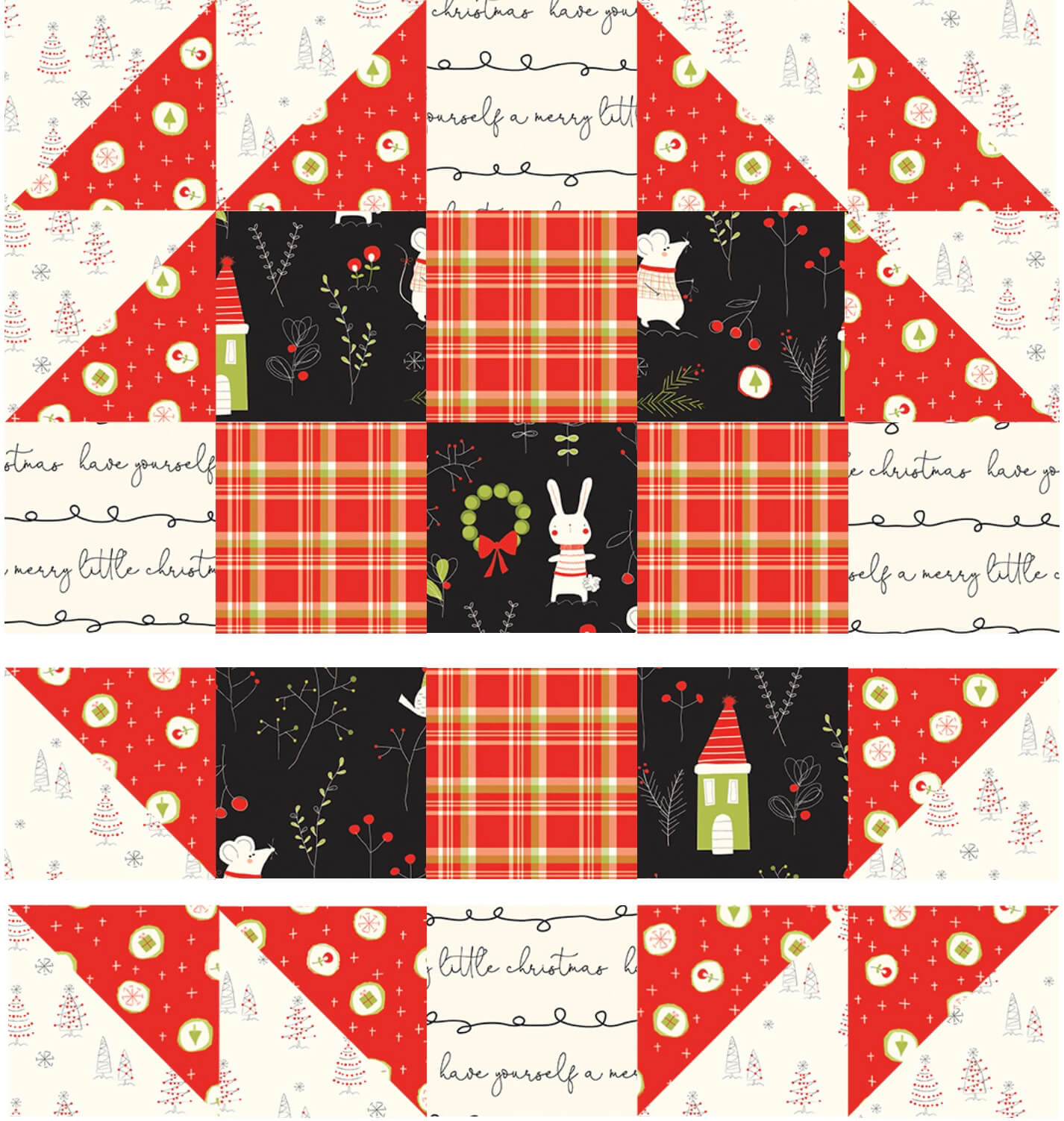 October 2021 NZP Block of the Month: English Wedding Ring Quilt Block