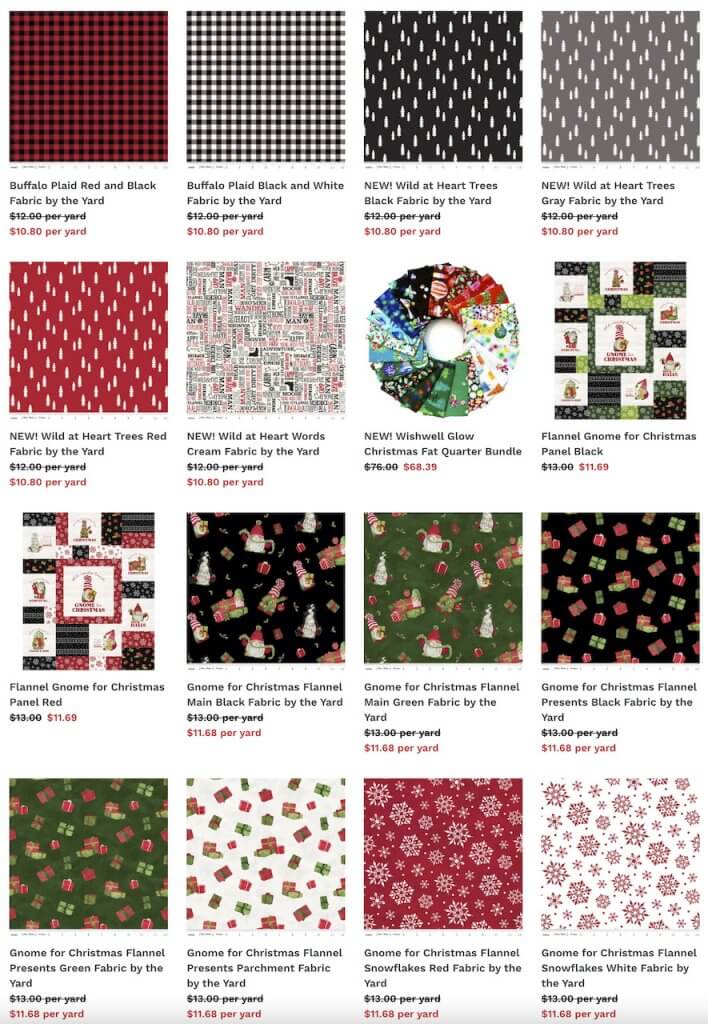 Shop Christmas Fabrics and Precut Fabrics at Nancy Zieman Productions at ShopNZP.com