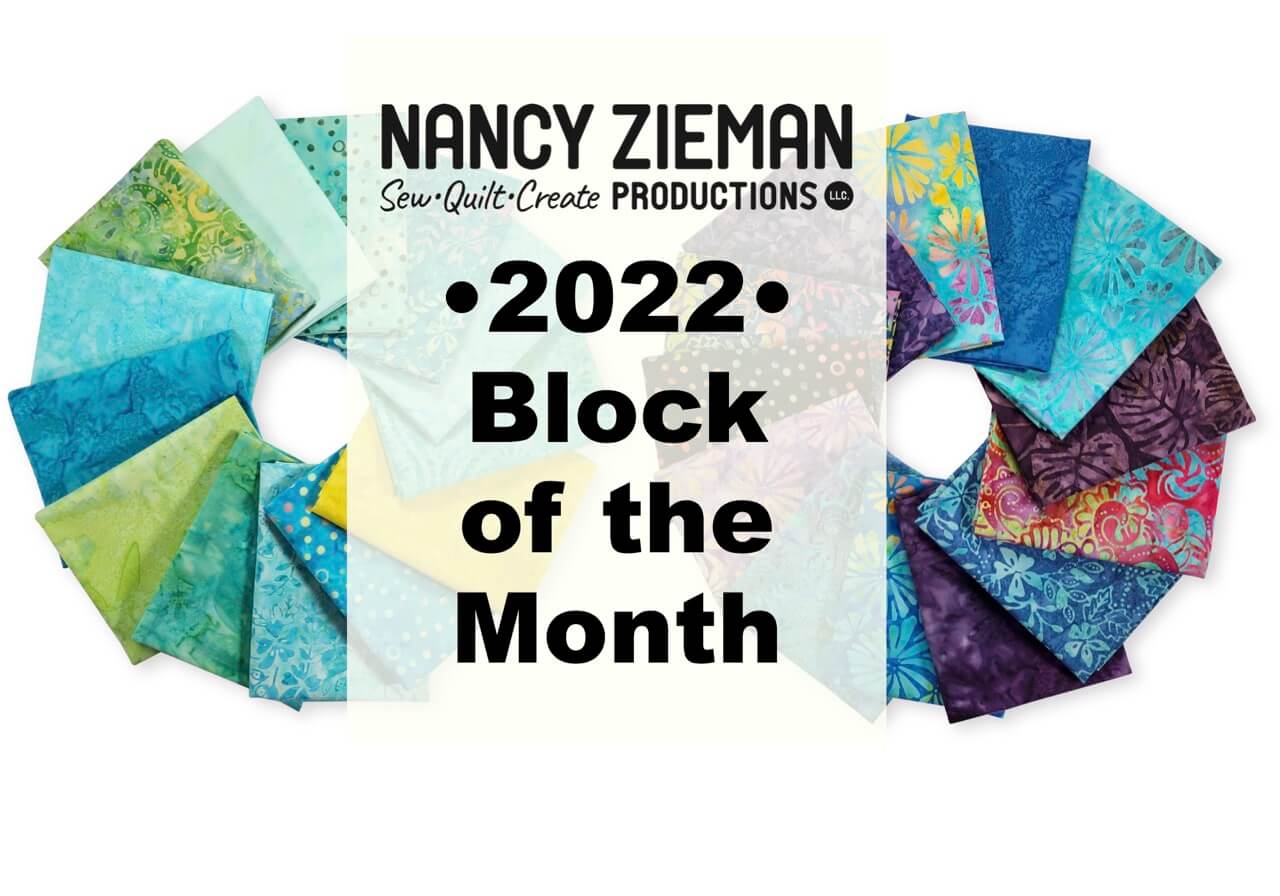 2022 NZP Block of the Month Mystery Quilt