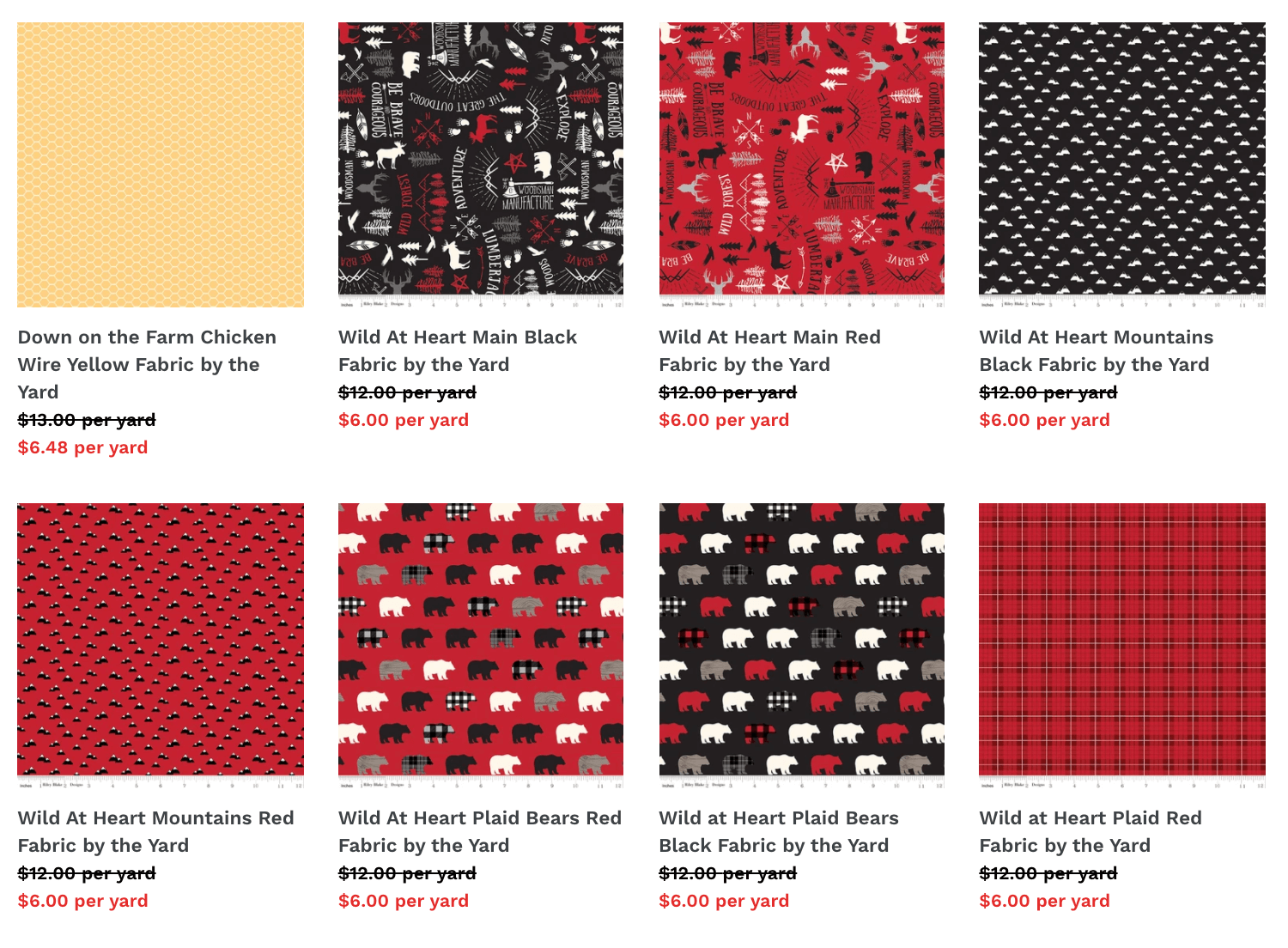 Shop the Semi Annual Fabric Clearance and Stock Up Sale at Nancy Zieman Productions at ShopNZP.com